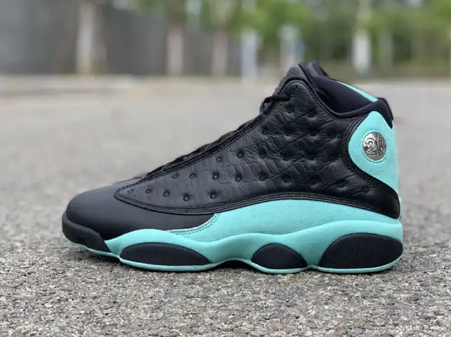 Kick Theory 414571-030 Black 13 Air Island Jordan Green Retro 0615